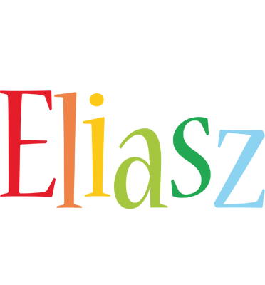Eliasz birthday logo