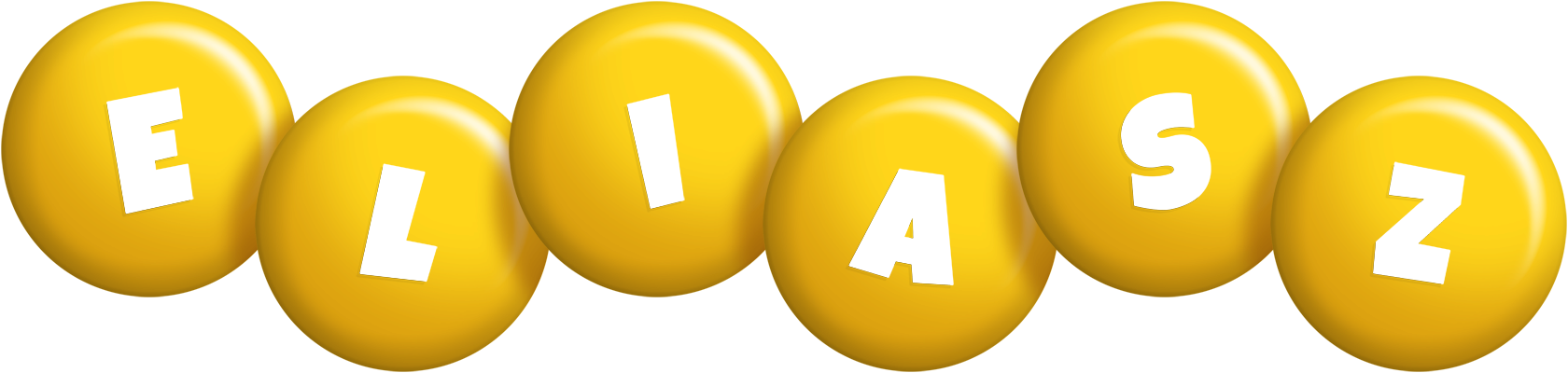 Eliasz candy-yellow logo