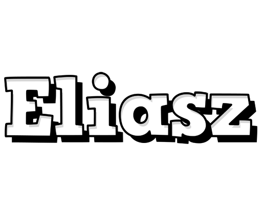 Eliasz snowing logo