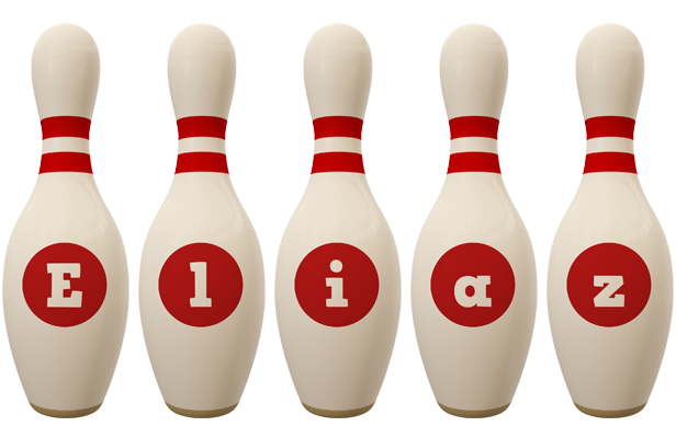 Eliaz bowling-pin logo