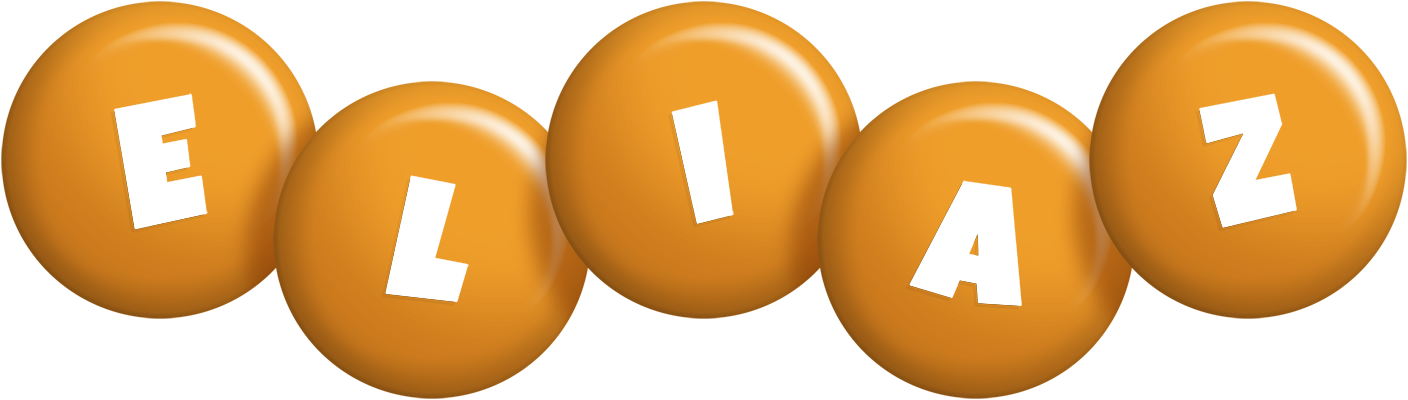 Eliaz candy-orange logo