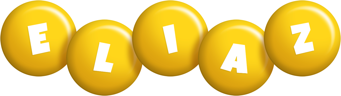 Eliaz candy-yellow logo