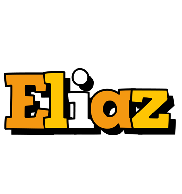 Eliaz cartoon logo