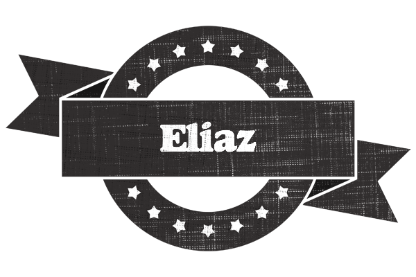 Eliaz grunge logo