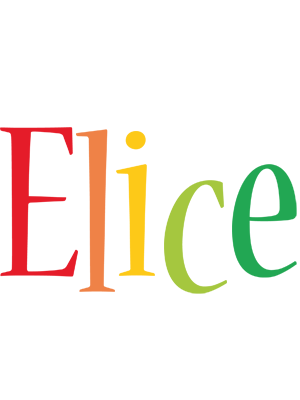 Elice birthday logo