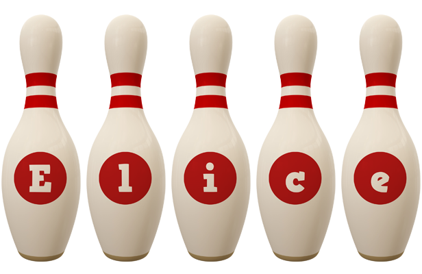 Elice bowling-pin logo