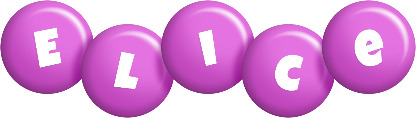 Elice candy-purple logo
