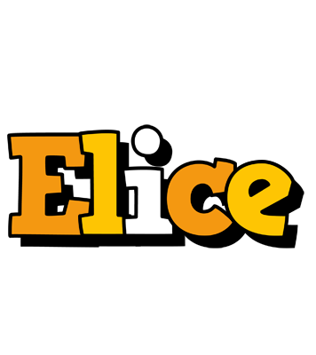 Elice cartoon logo