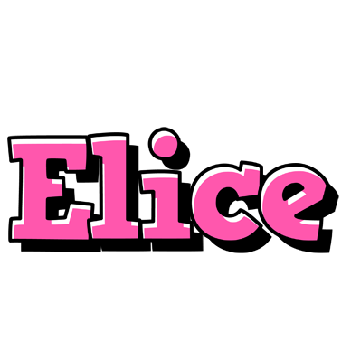 Elice girlish logo