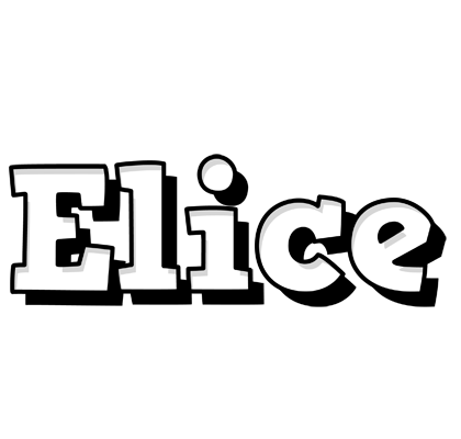 Elice snowing logo