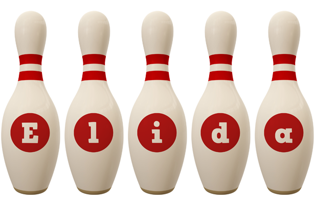 Elida bowling-pin logo