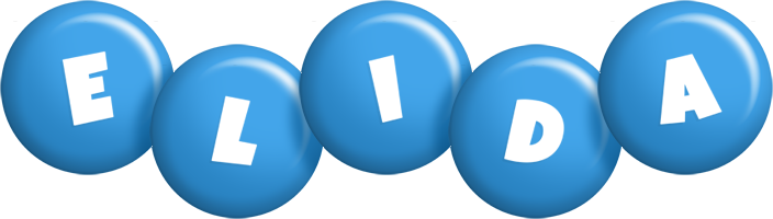 Elida candy-blue logo