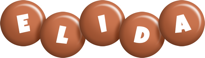 Elida candy-brown logo