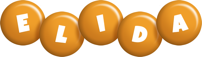 Elida candy-orange logo