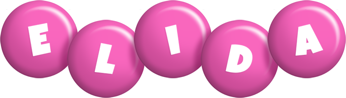 Elida candy-pink logo