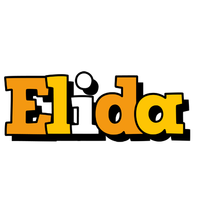 Elida cartoon logo