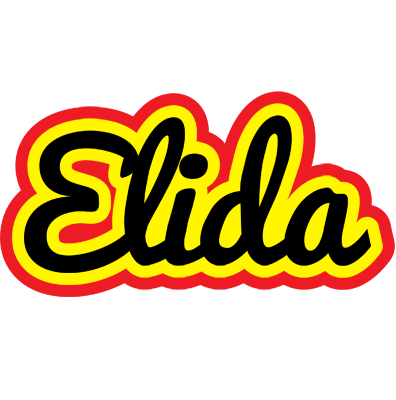 Elida flaming logo