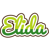 Elida golfing logo