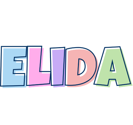 Elida pastel logo