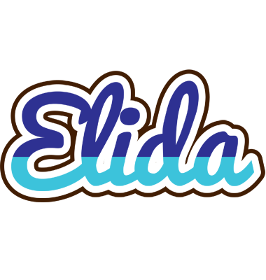 Elida raining logo
