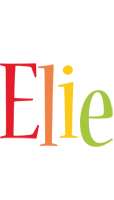 Elie birthday logo