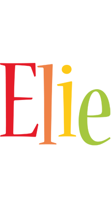 Elie birthday logo