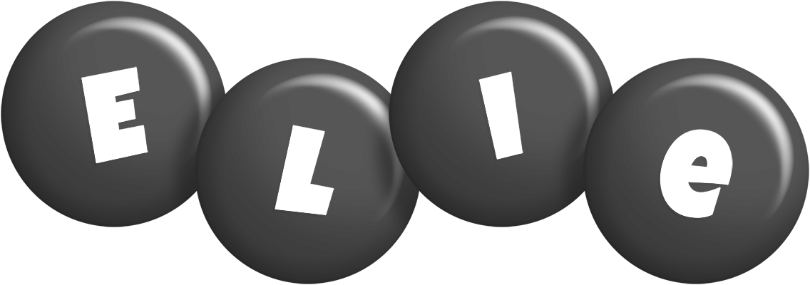 Elie candy-black logo