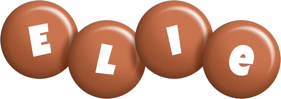 Elie candy-brown logo
