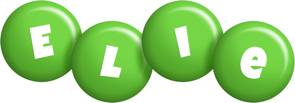 Elie candy-green logo