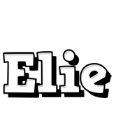 Elie snowing logo