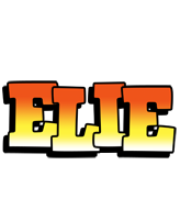 Elie sunset logo