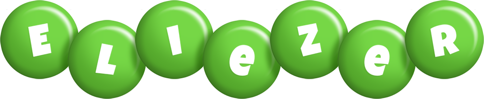 Eliezer candy-green logo