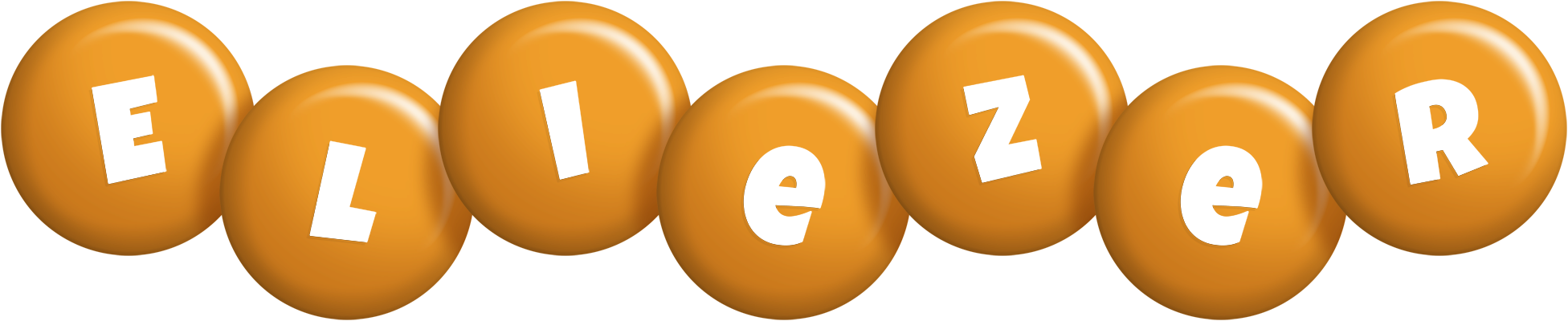 Eliezer candy-orange logo