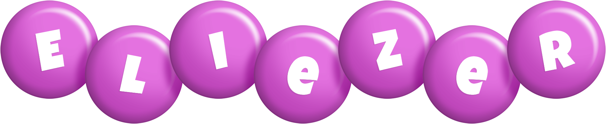 Eliezer candy-purple logo