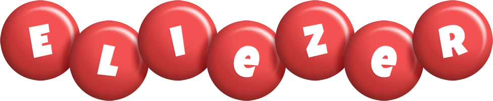 Eliezer candy-red logo