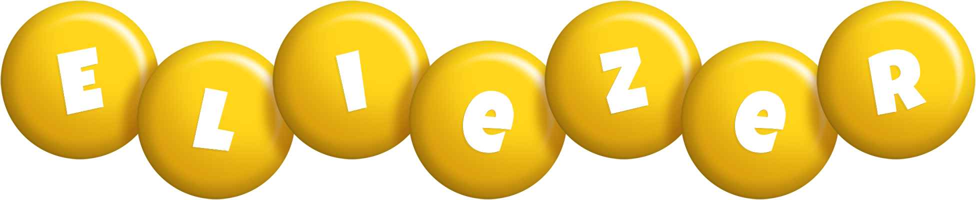 Eliezer candy-yellow logo