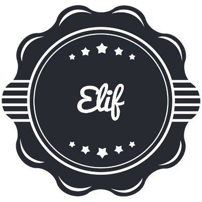 Elif badge logo