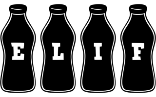 Elif bottle logo