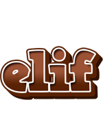 Elif brownie logo