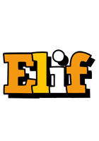 Elif cartoon logo