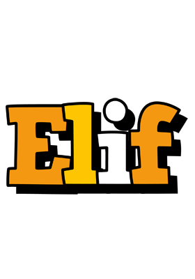 Elif cartoon logo