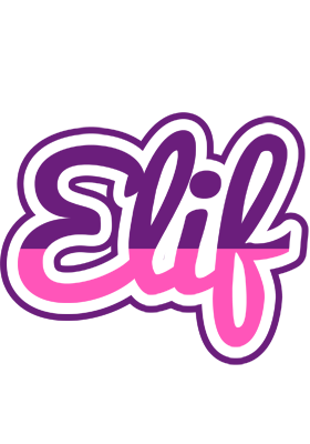 Elif cheerful logo