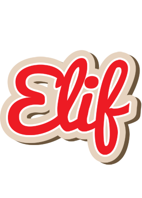 Elif chocolate logo