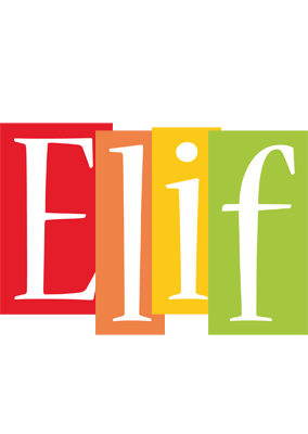 Elif colors logo