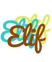 Elif cupcake logo