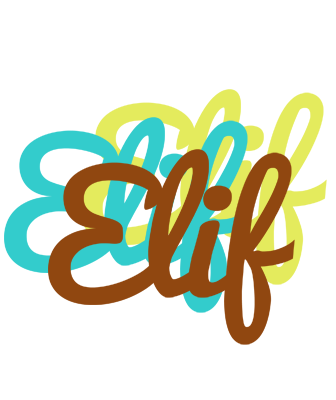 Elif cupcake logo