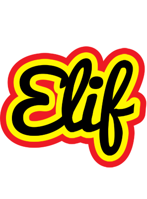 Elif flaming logo