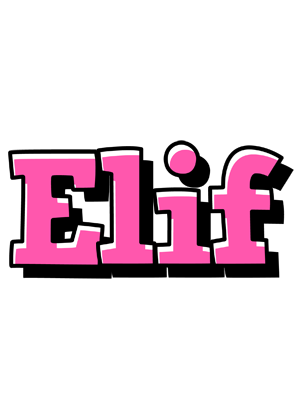 Elif girlish logo