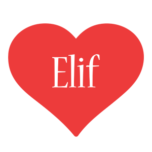 Elif love logo