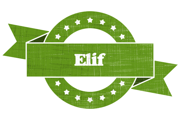 Elif natural logo